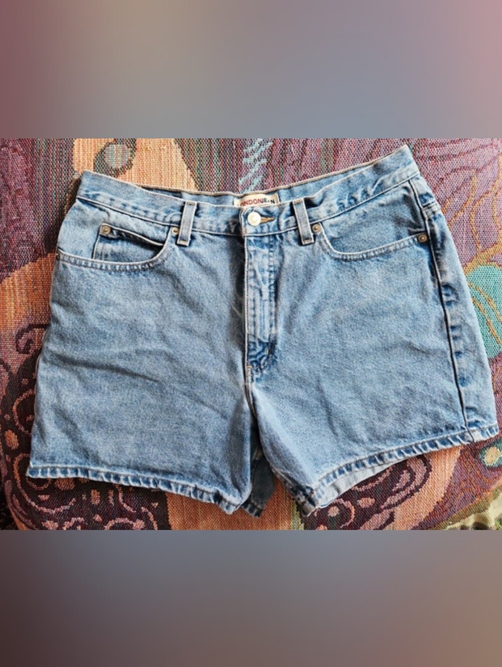 Classic Denim Women's Shorts - Size 12